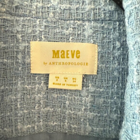 Maeve Sleeveless Tweed Blazer Mini Dress 2 - Picture 4 of 6